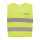 Sicherheitsweste aus GRS recyceltem PET 3-6 Jahre Farbe: gelb