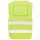 Sicherheitsweste aus GRS recyceltem PET Farbe: gelb