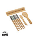 Ukiyo 8-tlg. Sushi Dinner Set Farbe: braun