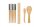 Ukiyo 8-tlg. Sushi Dinner Set Farbe: braun