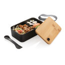 RCS RPP Lunchbox mit Bambusdeckel Farbe: schwarz