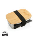 Stainless Steel Lunchbox mit Bambus-Deckel und...