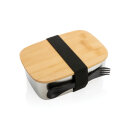 Stainless Steel Lunchbox mit Bambus-Deckel und...