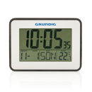 Grundig Thermometer, Wecker und Kalender Farbe: weiß