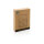 Utah Taschenrecher aus RCS rKunststoff & Bambus Farbe: braun