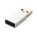 USB-A zu Type-C Adapter Farbe: silber