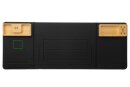 Impact AWARE RPET faltbare Desk-Organizer mit Laptop-Ständer Farbe: schwarz