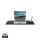 Impact AWARE RPET faltbare Desk-Organizer mit Laptop-Ständer Farbe: schwarz