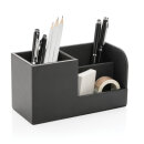 Swiss Peak RCS recycelter PU Desk organizer Farbe: schwarz