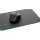 Swiss Peak GRS recyceltes PU Mauspad Farbe: schwarz
