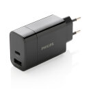 Philips Ultra Fast PD Wall-Charger Farbe: schwarz