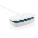 UV-C Sterilisations-Box mit 5W Wireless Charger Farbe: weiß