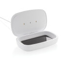 UV-C Sterilisations-Box mit 5W Wireless Charger Farbe: weiß