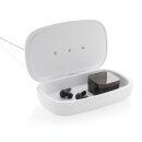 UV-C Sterilisations-Box mit 5W Wireless Charger Farbe: weiß