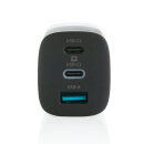 Philips 65W Ultra-Schnell-PD 3-Port-USB-Wandladegerät Farbe: schwarz