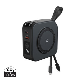 Urban Vitamin Saratoga 5-in-1 universal Charger Farbe: schwarz