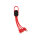 4-in-1 Kabel mit Karabiner-Clip Farbe: rot