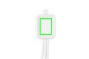 6-in-1 antimikrobielles Kabel Farbe: weiß