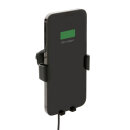 10W Wireless Charging Autohalter aus RCS Plastik Farbe: schwarz