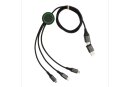 Terra 120cm 6-in-1-Kabel aus RCS recyceltem Aluminium Farbe: grau