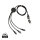 Terra 120cm 6-in-1-Kabel aus RCS recyceltem Aluminium Farbe: grau