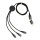 Terra 120cm 6-in-1-Kabel aus RCS recyceltem Aluminium Farbe: grau