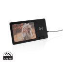 5W Wireless Charger mit Fotorahmen Farbe: schwarz