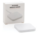 5W Square Wireless Charger Farbe: weiß