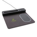 Air Mousepad mit 5W Wireless Charger und USB Farbe: schwarz