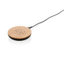 Bamboo X 5W Wireless Charger Farbe: braun