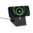 Artic magnetischer 10W Wireless Charging Smartphonehalter Farbe: schwarz