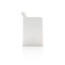 Ontario 10W Wireless Charger aus Bambus und RCS Kunststoff Farbe: weiß