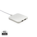 10W Wireless Charger aus RSC recycl. Kunststoff mit...