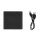 Swiss Peak 15W 3-in 1 Wireless-Reise-Charger aus RCS Plastik Farbe: grau, schwarz