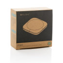 Oregon Wireless-Charger aus RCS recyc. Kunststoff & Kork Farbe: braun