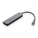 Terra Hub aus RCS recyceltem Aluminium mit HDMI-Input...