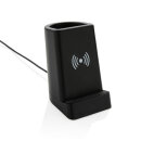 Light Up Logo 5W Wireless Charging Stiftehalter Farbe: schwarz