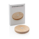 5W Wirless-Charger aus Holz Farbe: braun