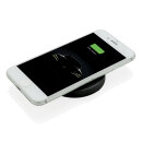 Runder 5W Wireless-Charger Farbe: schwarz