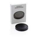 Runder 5W Wireless-Charger Farbe: schwarz