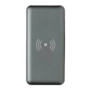 10.000 mAh FastCharging 10W Wireless Powerbank mit PD Farbe: grau