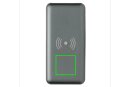 10.000 mAh FastCharging 10W Wireless Powerbank mit PD Farbe: grau