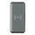 10.000 mAh FastCharging 10W Wireless Powerbank mit PD Farbe: grau