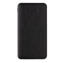 Tusca 10.000 mAh PU Powerbank Farbe: schwarz