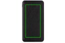 Tusca 10.000 mAh PU Powerbank Farbe: schwarz