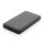 Tusca 10.000 mAh PU Powerbank Farbe: schwarz