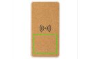 Kork und Weizen 8.000 mAh Wireless Powerbank Farbe: khaki