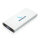 18W PD Powerbank mit 10.000 mAh aus Aluminium Farbe: silber