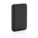 Magnetische 5.000 mAh Wireless Powerbank Farbe: schwarz