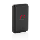 Magnetische 5.000 mAh Wireless Powerbank Farbe: schwarz